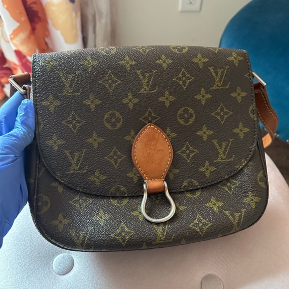 Authentic Louis Vuitton Saint Cloud GM Size Monogram Crossbody/Shoulder Bag - Picture 1 of 16